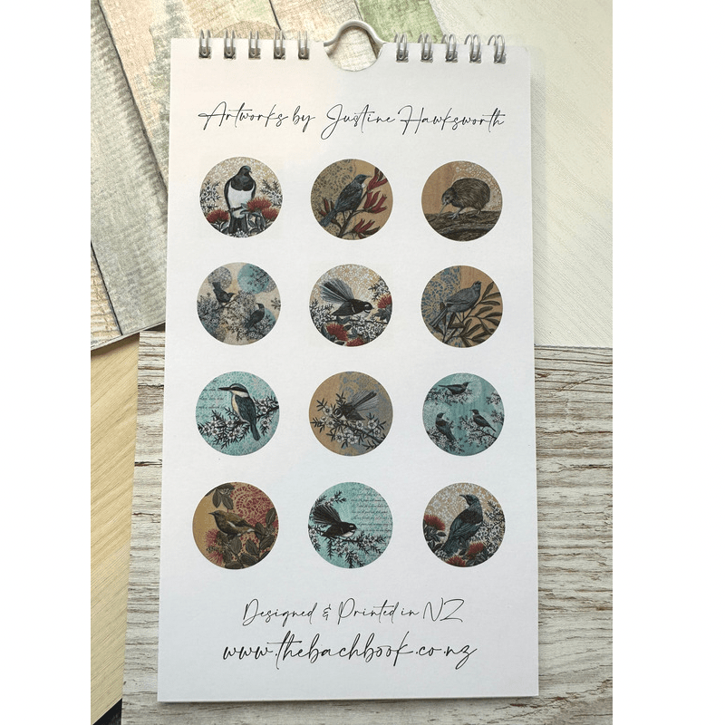 Perpetual Calendar NZ Birds Just Like You
