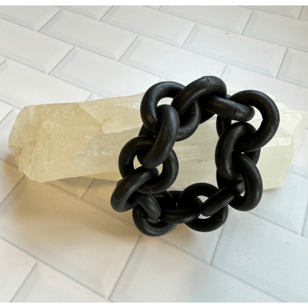 Rubber link bracelet Just Like You